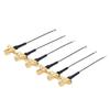 1PC u.FL MHF1 to RP-SMA Female 2 Panel Mount RF113 Pigtail Extension Cable(10CM) view 2