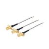 1PC u.FL MHF1 to RP-SMA Female 2 Panel Mount RF113 Pigtail Extension Cable(10CM) view 4