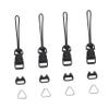 SEWACC 8 Pcs Quick Release Camera Strap Buckles Qd Loop Connectors Clip Adapters for Digital Cameras Binoculars and Neck Straps Easy Tool Installation view 1