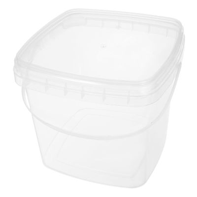 Plastic Bucket with Handle 5l Plastic Water Storage Bucket Xmas