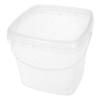 Plastic Bucket with Handle 5l Plastic Water Storage Bucket Xmas view 1