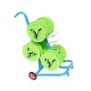 Wire Spool Rack,Cable Reel Holder and Dispenser,Bulk Cable Holder Electrical Wire Storage Cart with Wheels view 1