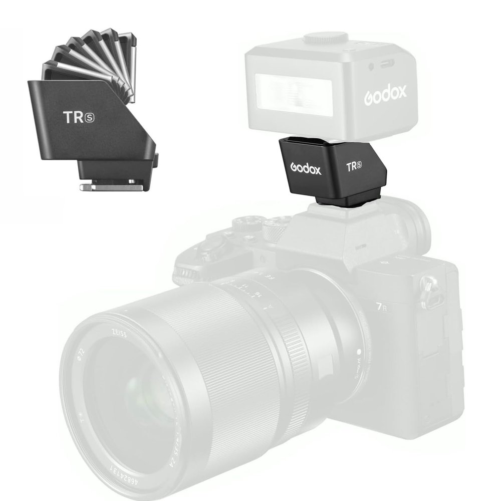 Godox TR-F for Fuji Camera,TTL Hot Shoe Riser Hot Shoe Extender for iT20-F,iT22-F,iT30Pro-F Camera Flash,Raises Flash Height to Reduce Lens Shadow,for Godox Flashes Under 300g (for Fuji Camera)
