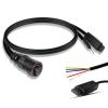 Bzumperyz 720080-1 AS GPS NMEA Splitter Cable Fit for Humminbird SOLIX, Onix Series Fish Finder, for AS GRP GPS Receiver, AS GPS HS Heading Sensor Puck view 1