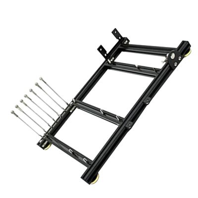 POPETPOP Air Computer Bracket DIY Replacement Case Frame for Motherboard with Enhanced Cooling and GPU Protection Compatible with Standard Power Supply