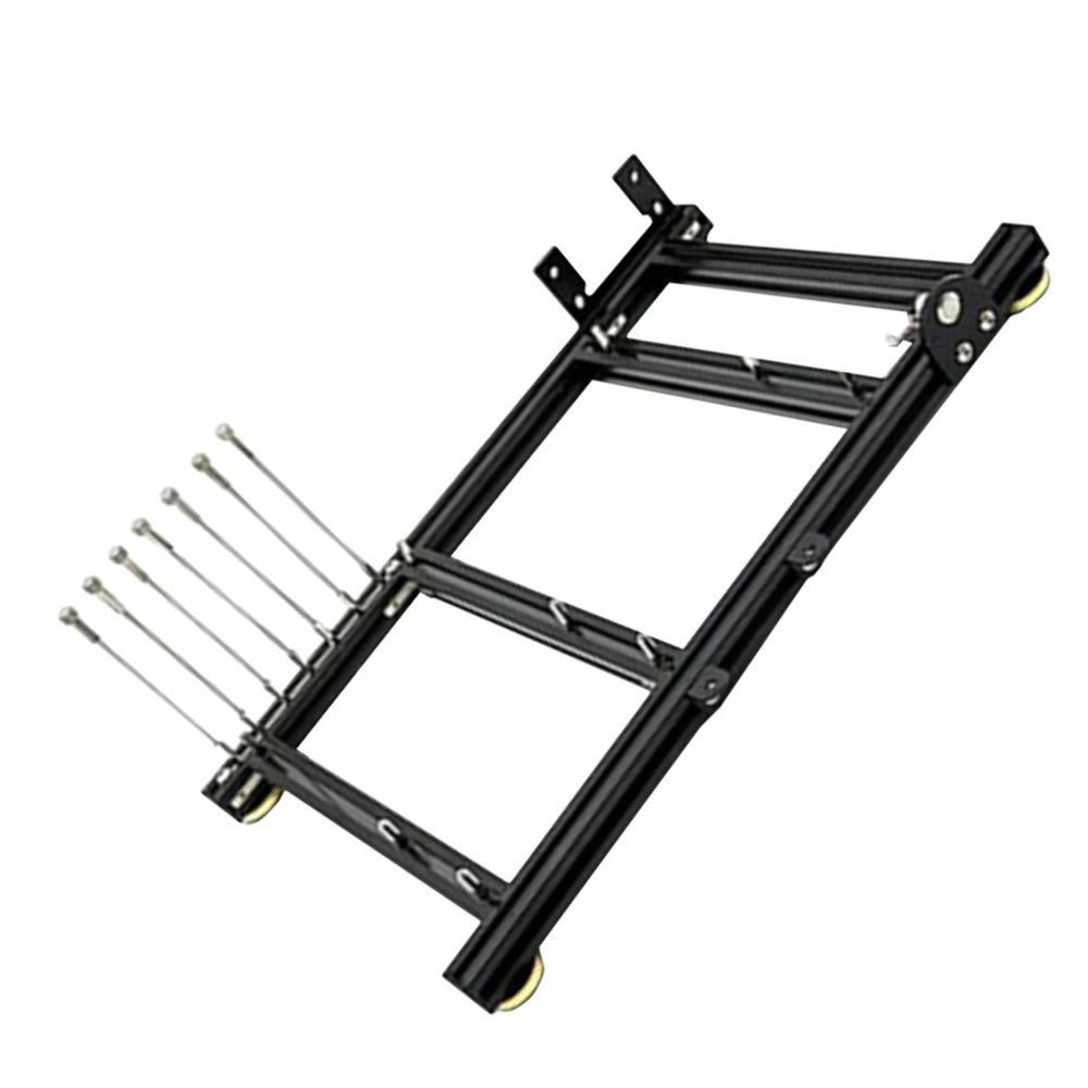 POPETPOP Air Computer Bracket DIY Replacement Case Frame for Motherboard with Enhanced Cooling and GPU Protection Compatible with Standard Power Supply