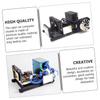 POPETPOP Air Computer Bracket DIY Replacement Case Frame for Motherboard with Enhanced Cooling and GPU Protection Compatible with Standard Power Supply view 4