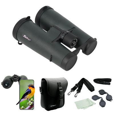 12X50ED Compact Binoculars for Adults  High-Powered BAK4 Prisms, Diamond White Coating, Waterproof & Fogproof, Rubber Armored  Ideal for Bird Watching, Hunting, Travel, Outdoor Sports