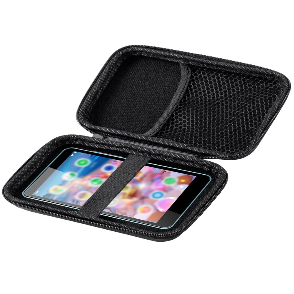MP3 MP4 Player Case for Luoran M4S Kids 4.0 IPS Bluetooth MP3 Music Player,UYRUREL Music Players Storage Bag,Tailored for Comprehensive ProtectionBlack.