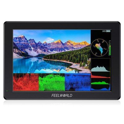 FEELWORLD T7S PRO 7-inch 2000NIT Ultra High Brightness Filed CameraMonitor High Brightness 3G SDI 4K HDMI60Hz
