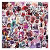 120PCS Helluva Boss Stickers for Kids,Vinyl Waterproof Decal for Water Bottle Laptop Toy Sticker for DIY Decorate Bumper Phone Hard Hat Kids Teens Gifts (Helluva Boss) view 1