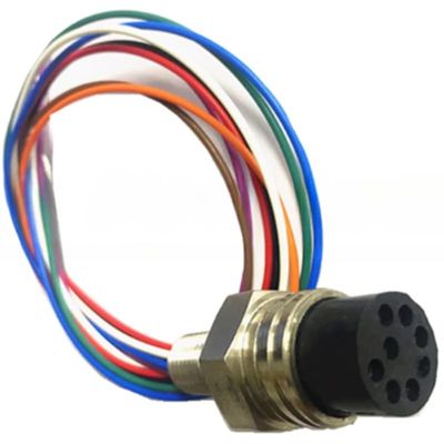 XQFVOIQR 1pc New 8 Pole Watertight Connector MCBHBF deep sea Connector Underwater Plugs