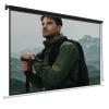 60''/72''/84'' Manual Pull Down Projector Screen, 16:9 HD Retractable Projection Screen for Home Cinema Theater School Office Presentation Outdoor Indoor(84IN) view 1