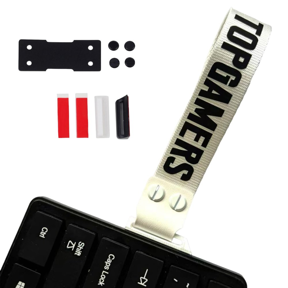 DLOULP Travel Friendly Keyboards Strap Supports AntiDrop Feature Simple Setups for Computer Peripherals for Any Scenario Durability Polyester Cable Strap