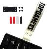 DLOULP Travel Friendly Keyboards Strap Supports AntiDrop Feature Simple Setups for Computer Peripherals for Any Scenario Durability Polyester Cable Strap view 1