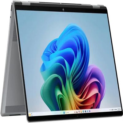 HP OmniBook X Flip 2-in-1 Laptop 16" WUXGA IPS Touchscreen AMD Ryzen AI 7 350 8-Core 16GB LPDDR5 512GB SSD AMD Radeon 860M Graphics Wi-Fi 7 Backlit Keyboard 5MP+IR Camera Win11 Pro w/ONT 32GB USB