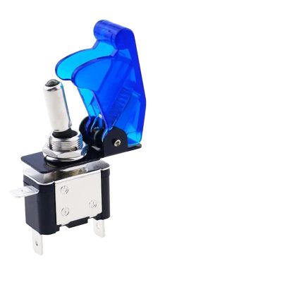 FXPCGZISH 12V/20A Interrupteur led lumineux on/Off Inverseur a Bascule Levier Avec Bleu