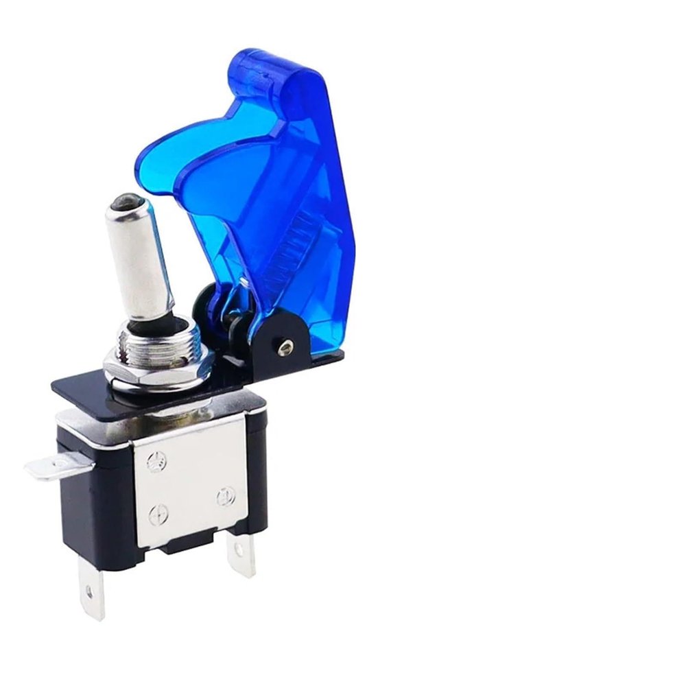 FXPCGZISH 12V/20A Interrupteur led lumineux on/Off Inverseur a Bascule Levier Avec Bleu