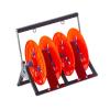 Wire Spool Rack,1/2/3/4/5-way Pay-off Rack,Portable Wire Rack Dispenser,Suitable for Factory Workshops and Warehouses(Style 2) view 1