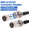 CB Radio Antenna Magnetic Mount Whip Soft 27MHz CB Antenna Kit with PL259 BNC Male Adapter Compatible with Cobra Uniden Midland Maxon Car Mobile Truck Vehicle Portable Handheld CB Radios view 4