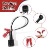 2 Pair Door Speaker Wiring Harness Connector Kit for Ford F150 Edge Escape 2001-2011, 3/5/6 1998-2011, Lincoln Navigator Town Car 1999-2011  Aftermarket Speaker Wire Adapter Cable Plug view 3