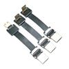 Treayes FPC Long Short Line Camera M1ni HDMI Aerial Line Standard HDMI Male C Female Upward Bend Ultra Thin HD Line Expansion(0.15M,C2-A2) view 3