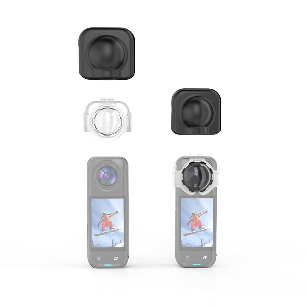 NovelGoal X5 Camera Lens Guard, Shock-Resistant Camera Lens Protector, Anti-Scratch Protective Lens Cover Case Accessories (Type 2)