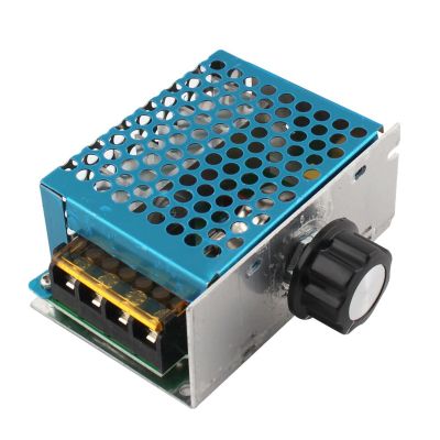 4000W 220V AC SCR Voltage Regulator Dimmer Motor Speed Controller Regulator Dimmer 220V Thermostat Regulator