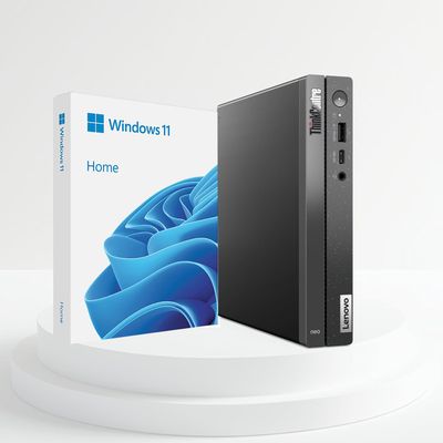 Lenovo ThinkCentre neo 50q Gen 4 Business MFF Desktop, 13th Gen Intel Core i5-13420H, Display Port, HDMI, RJ-45, Wi-Fi 6, Windows 11 Home (32GB RAM | 2TB SSD)