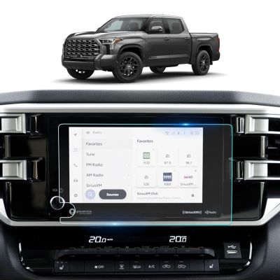 2022-2026 Toyota Tundra& 2023-2026 Sequoia Matte Anti-Glare Screen Protector For Tundra&Sequoia (SR/SR5) 8Inch Touchscreen 2026 Tundra&Sequoia Accessories 9H Tempered Glass[NO Glare&Fingerprint]