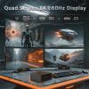 MINIX Elite ER936-AI Mini PC, AMD Ryzen AI 9 365 (10-Core), 32GB DDR5-5600MHz, 1TB PCIe 4.0 SSD, Radeon 880M, 73 Tops AI, 48K@60Hz Displays, WiFi 6E, for Gaming, Content Creation, Business, AI Tasks view 3