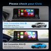 2022-2026 Civic Screen Protector For 2022-2025 2026 Honda Civic (LX/EX/EX-L/Sport/Sport Hybrid) 7Inch Touchscreen 2026 Civic Hatchback Sedan Accessories 9H Tempered Glass [NO Fingerprint&Scratches] view 2