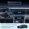 2026-2026 Wagoneer S For 2026 Jeep Wagoneer S (Limited/Launch Edition) 12.3 Inch Navi+12.3 Inch Dash+10.25"lower Touchscreen Screen Protector -(2PCS) 2026 Wagoneer S Accessories HD Transparent Protective Nano Film view 2