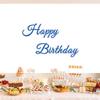 15x8ft Blue Happy Birthday Backdrop White Birthday Minimalist Art Photo Photography Background Kids Adults Birthday Party Banner Decorations Supplies Photo Studio Props view 4