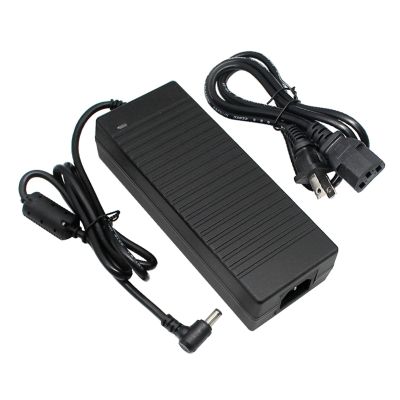 DC Power Supply 24V 6A AC/DC Adapter Charger 144W Suitable for CCTV POE IP Camera POE NVR 5.5mm X 2.1-2.5mm(US)