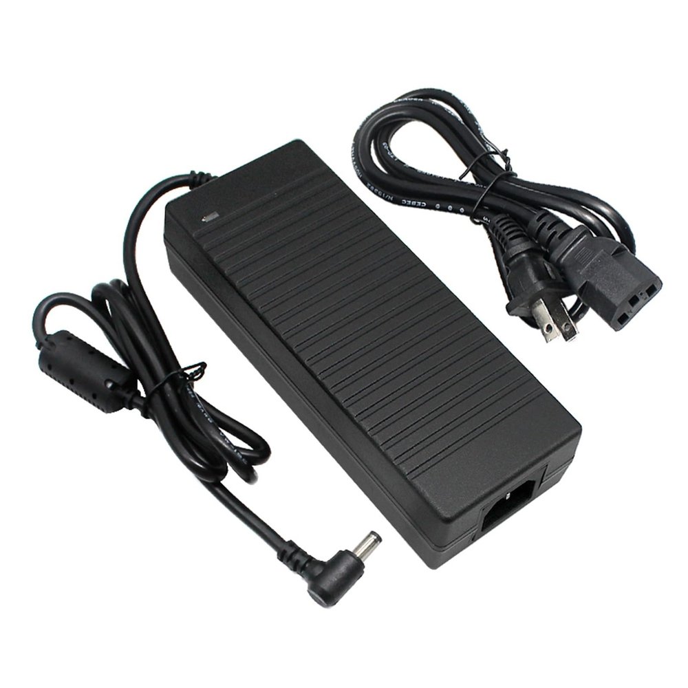 DC Power Supply 24V 6A AC/DC Adapter Charger 144W Suitable for CCTV POE IP Camera POE NVR 5.5mm X 2.1-2.5mm(US)