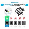 DC Power Supply 24V 6A AC/DC Adapter Charger 144W Suitable for CCTV POE IP Camera POE NVR 5.5mm X 2.1-2.5mm(US) view 3