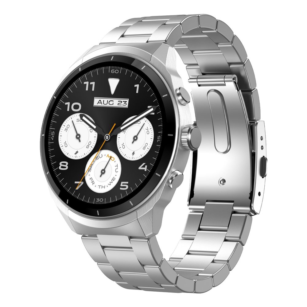 1.43" HD AMOLED Smartwatch with Bluetooth Calling, Fitness Tracker, Heart Rate/Sleep/Stress Monitor, DIY Dial, 100+ Sports Modes, IP68 Waterproof Activity Watch for Men, Compatible with Android & iOS