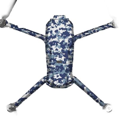 AIR3 Anti-Scratch Vinyl Wrap Film Decal Skin for DJI Air 3 Camera Drone Body Accessories Protective Sticker Protector Coat (Digital Camo Navy)