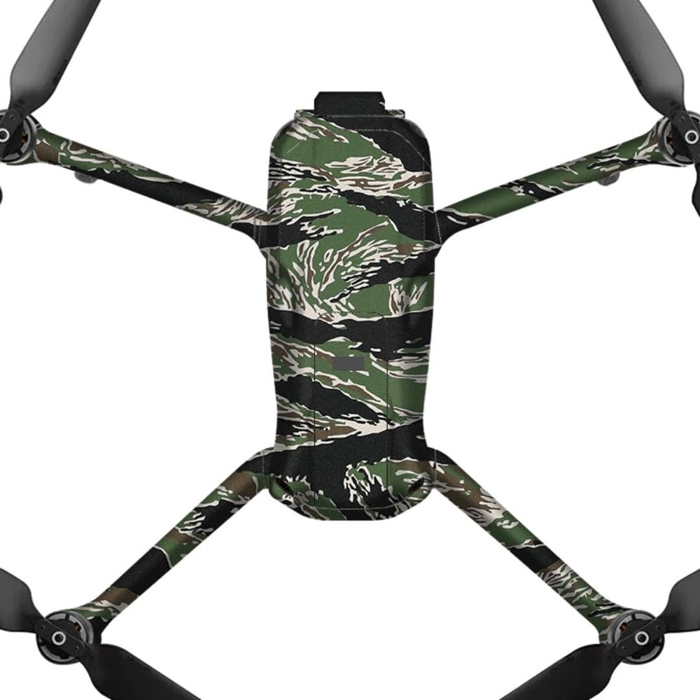 AIR3 Anti-Scratch Vinyl Wrap Film Decal Skin for DJI Air 3 Camera Body Accessories Protective Sticker Protector Coat (Tiger Stripe Camo)