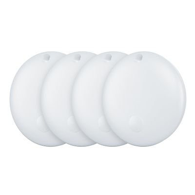 Air Tracker Tag IP67 Waterproof Bluetooth Tracker, Keychain Finder, Item Locator for Bags, Backpacks, Luggage, Wallets (Android Only White-4)