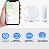 Air Tracker Tag IP67 Waterproof Bluetooth Tracker, Keychain Finder, Item Locator for Bags, Backpacks, Luggage, Wallets (Android Only White-4) view 3
