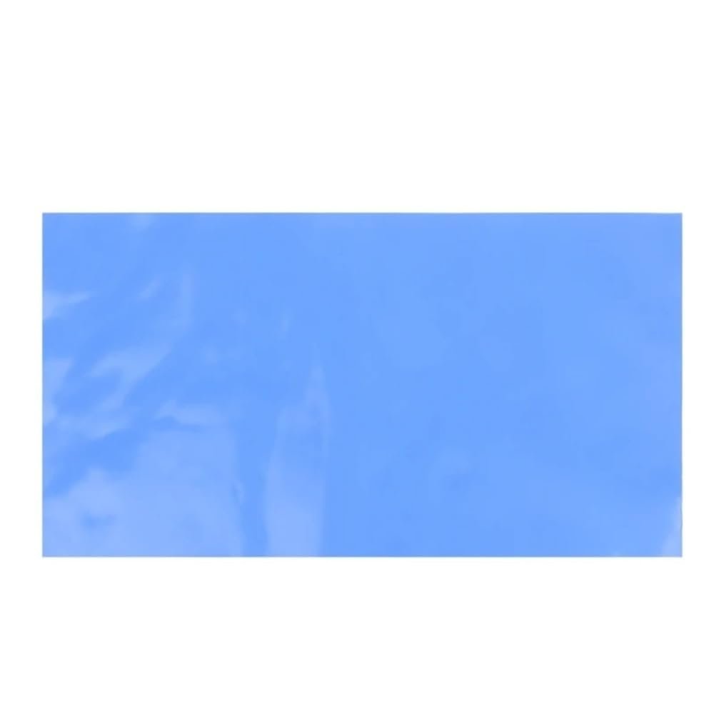 200mm*400mm*1mm Heatsink Cooling Silicone Sheet, Blue Ultra Thin Thermal Pad for Power Supply 1pc