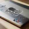 (3Pcs - 3") in God We Trust Sticker, American Flag Christian Faith Decal Religious Bible Verse Waterproof Die-Cut Vinyl Sticker for Laptop, Water Bottle, Hard Hat Gift for Him Men Father 3 Inches view 2