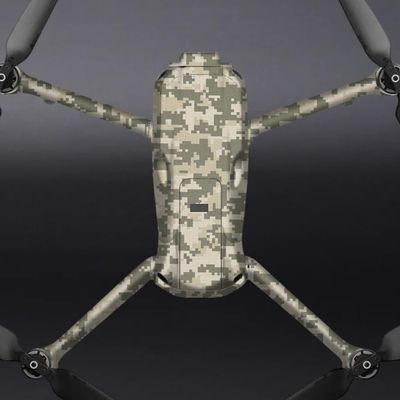 AIR3 Anti-Scratch Vinyl Wrap Film Decal Skin for DJI Air 3 Camera Body Accessories Protective Sticker Protector Coat (Digital Camo Desert)