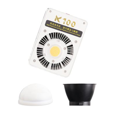 100W LED Photography Light, 2800-6800K Adjustable Color Temperature, Portable Video Light for Outdoor/Studio