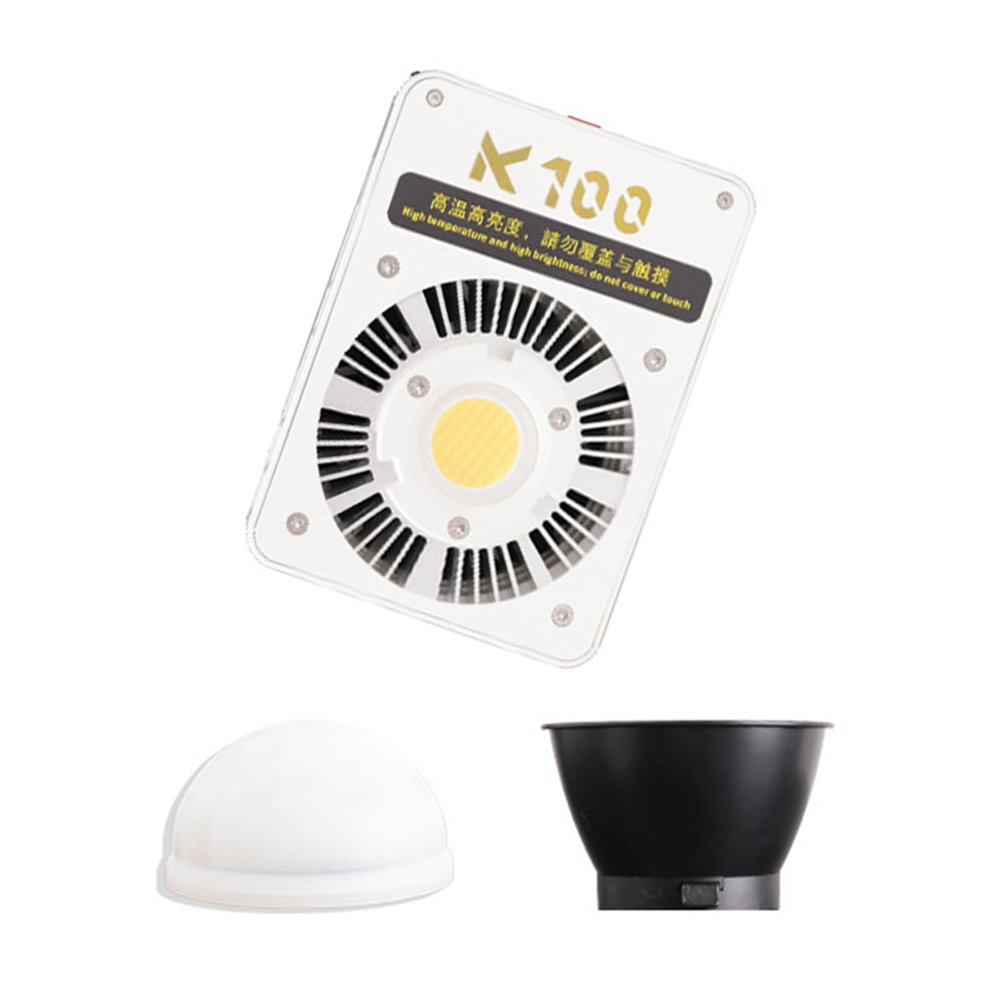 100W LED Photography Light, 2800-6800K Adjustable Color Temperature, Portable Video Light for Outdoor/Studio