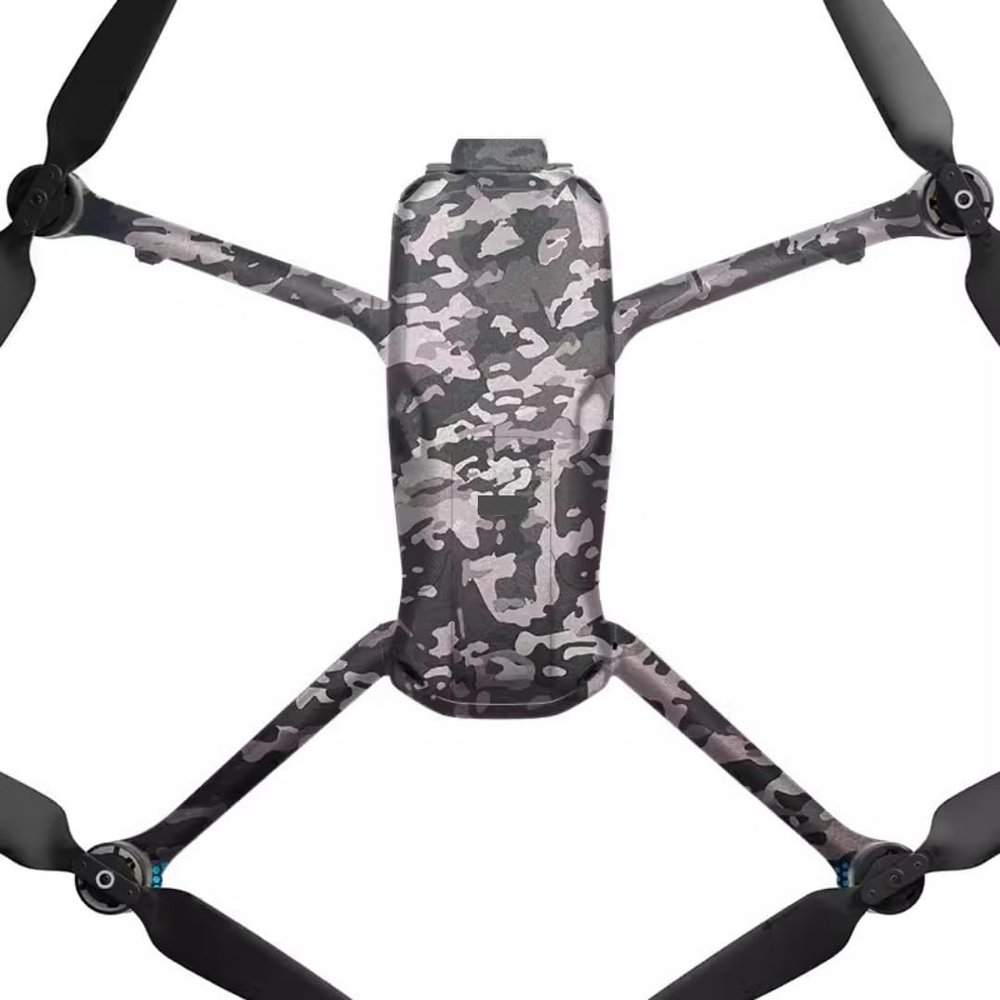 AIR3 Anti-Scratch Vinyl Wrap Film Decal Skin for DJI Air 3 Camera Body Accessories Protective Sticker Protector Coat (Field Camouflage)