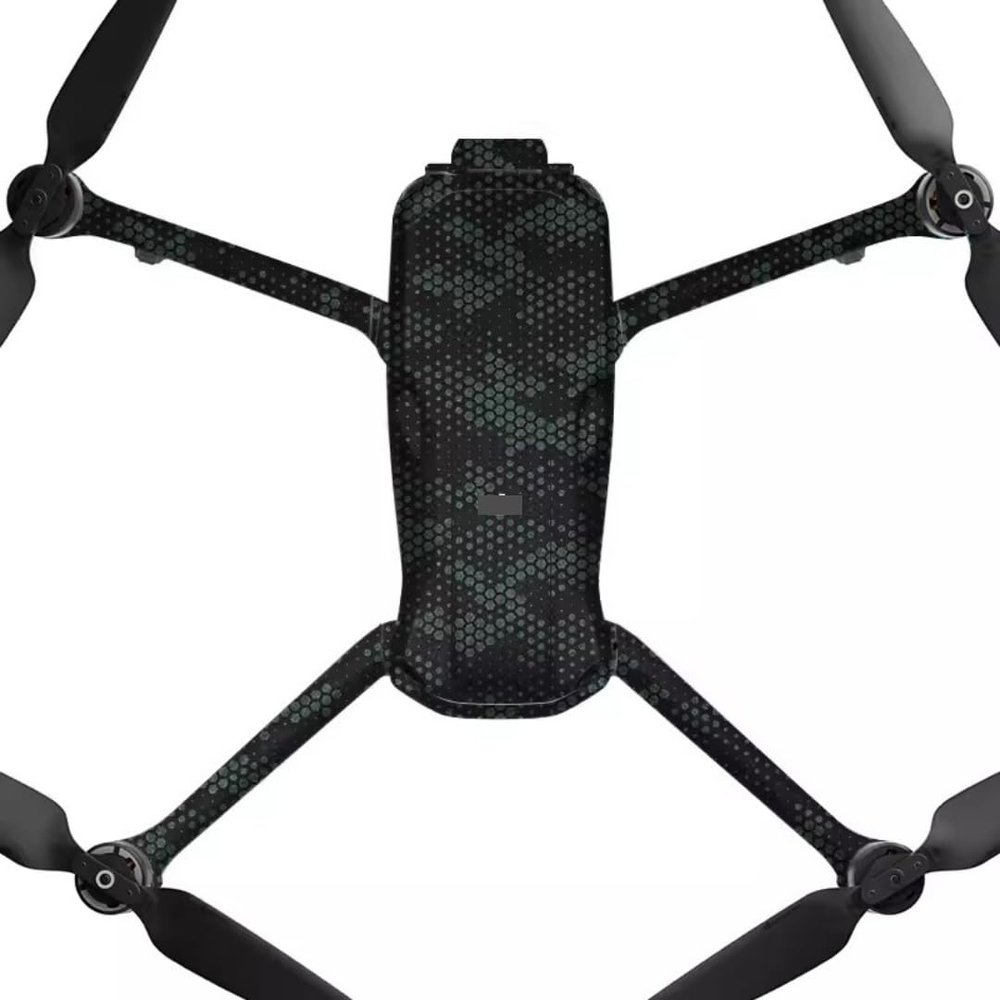 AIR3 Anti-Scratch Vinyl Wrap Film Decal Skin for DJI Air 3 Camera Body Accessories Protective Sticker Protector Coat (Mamba Green)