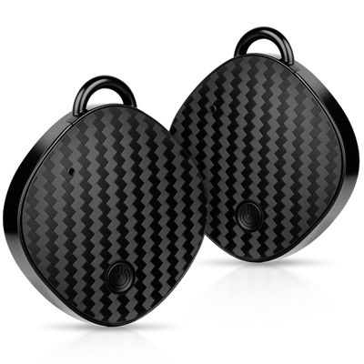 Air Tracker Tags, Bluetooth Tracker Works with Apple Find My, Loud 100dB, IP67 Waterproof, Keys Finder and Item Locator Smart Tag for Luggage, Backpack, Suitcases
